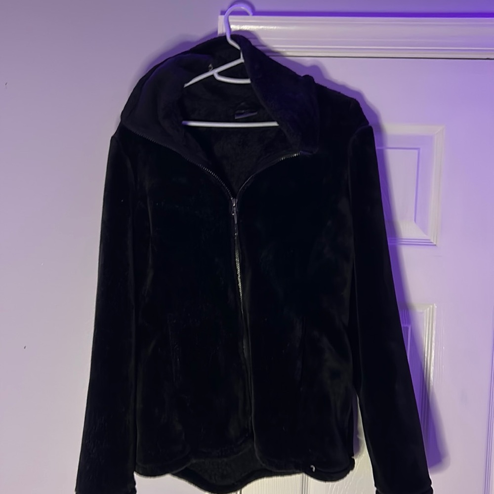 32 degree heat women’s soft velour hooded full zip - medium